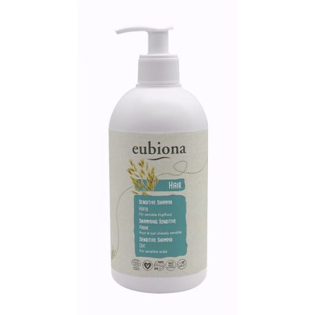 eubiona Sensitive Sampon zabbal, érzékeny fejbőrre 500 ml